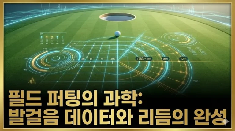 필드 퍼팅 발걸음 거리 측정 데이터와 4m 단위 스트로크 구간 분석 리포트 썸네일