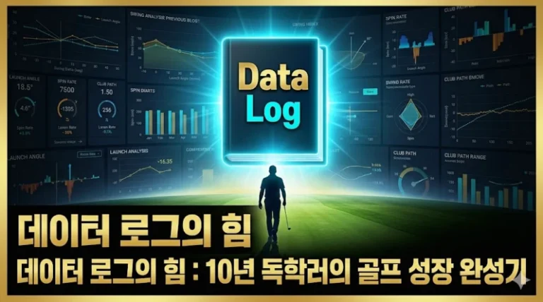 골프 데이터 로그 독학 성장기 일관성 지표 관리 섬네일