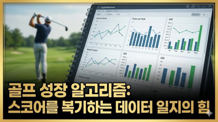 골프 라운드 복기 데이터 일지 작성법 스코어 관리 섬네일