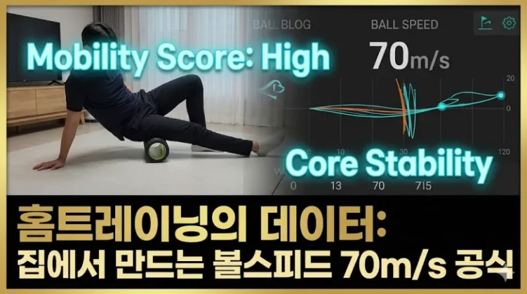 골프 홈트레이닝 가동성 운동 비거리 늘리는 법 섬네일