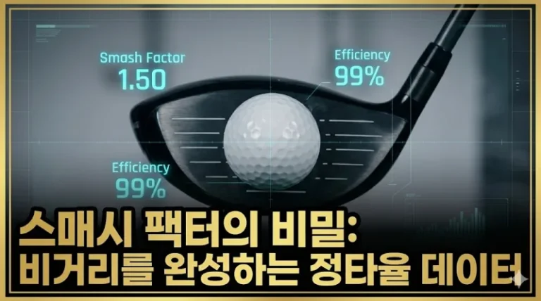 스매시 팩터 정타율 높이는 법 비거리 원리 분석 섬네일