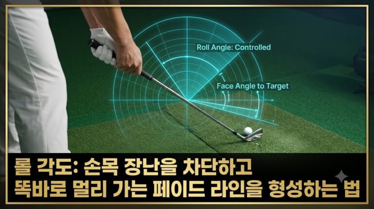 롤 각도 손목 로테이션 핸드 릴리즈 악성 훅 슬라이스 방지 페이드 라인 섬네일