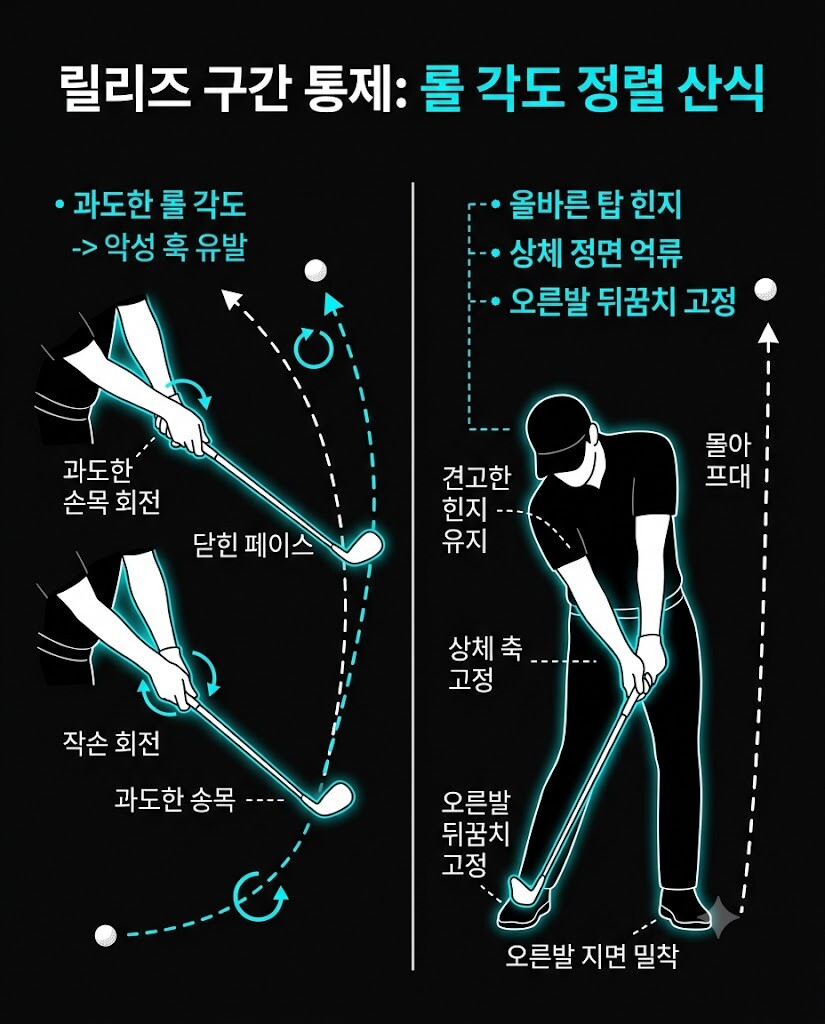 탑 포지션 힌지 릴리즈 피드백 상체 정면 억류 오른발 뒤꿈치 고정 데이터 도표